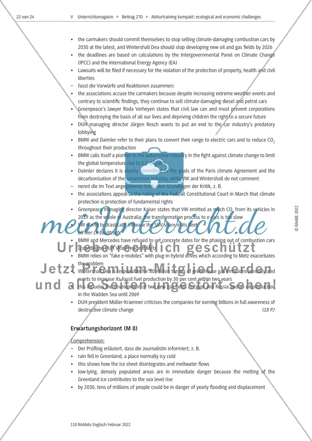 Hinweise und Erwartungshorizont Preview 7
