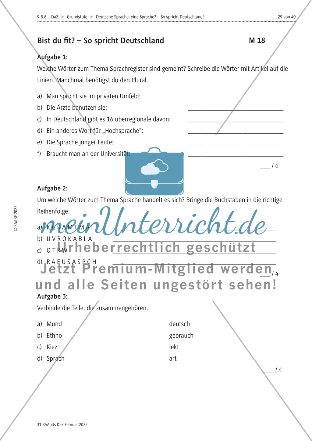 Deutsche Sprache: eine Sprache? – M11-M20 Preview 11