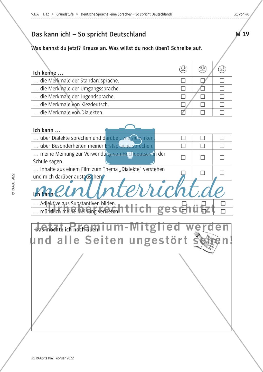 Deutsche Sprache: eine Sprache? – M11-M20 Preview 13