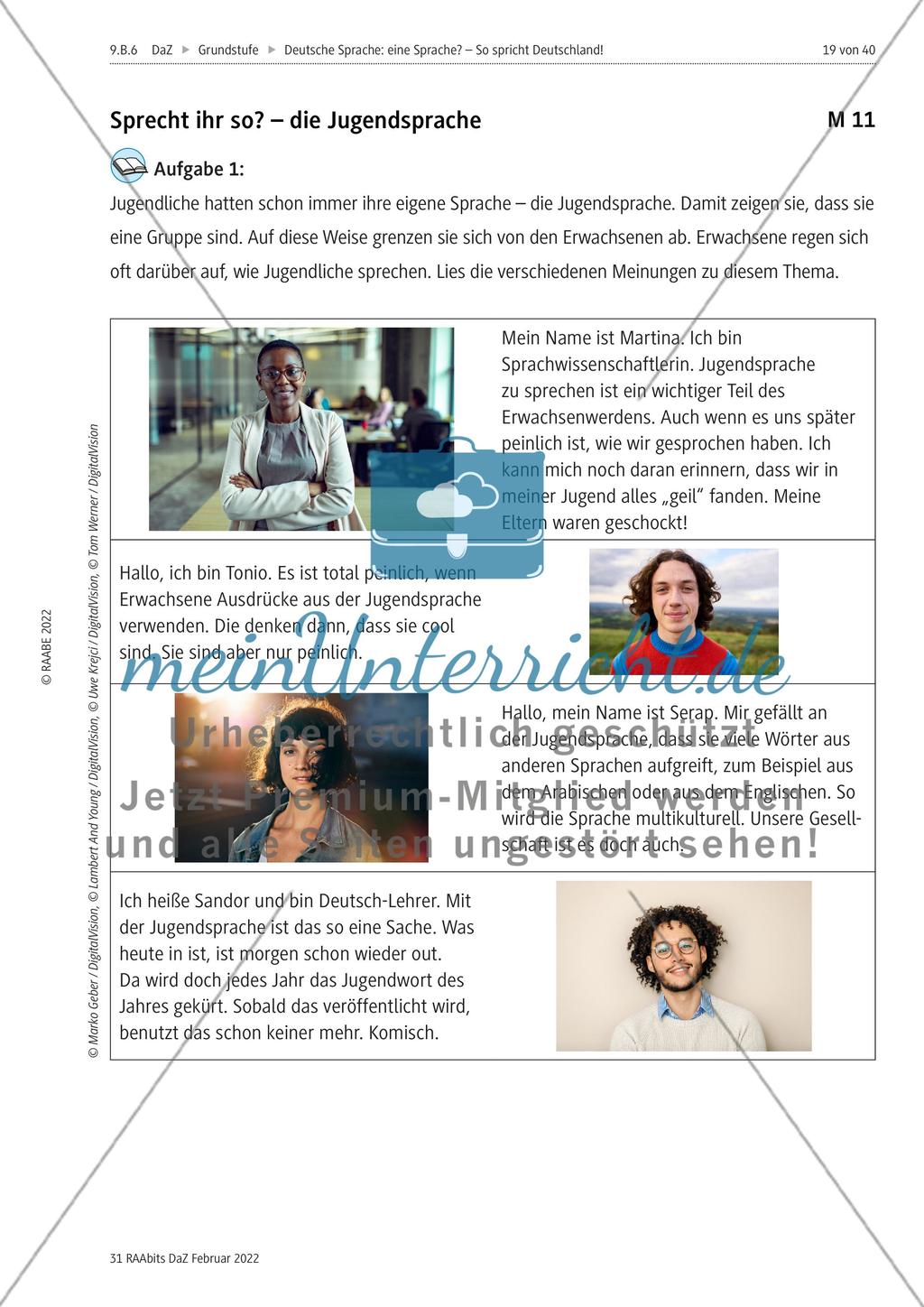Deutsche Sprache: eine Sprache? – M11-M20 Preview 1