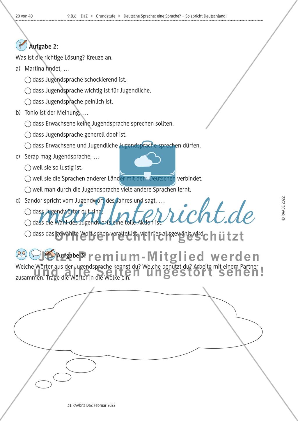 Deutsche Sprache: eine Sprache? – M11-M20 Preview 2
