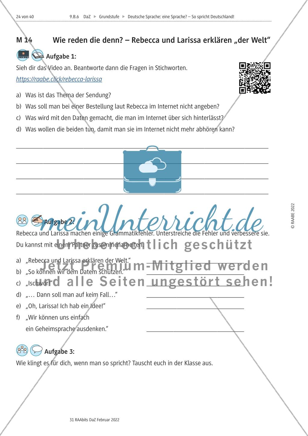 Deutsche Sprache: eine Sprache? – M11-M20 Preview 6
