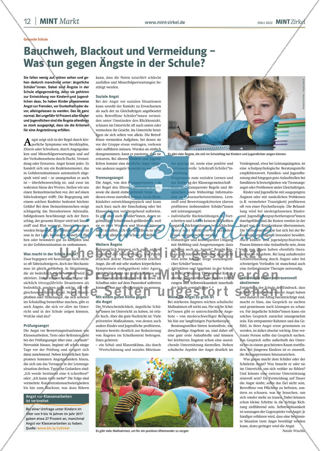 MINT Zirkel – Ausgabe 1, März 2022 Preview 12