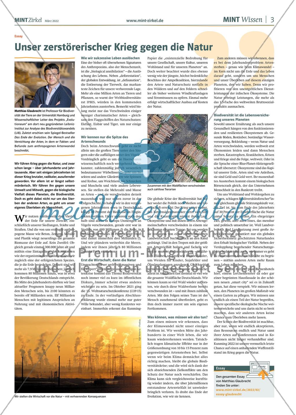 MINT Zirkel – Ausgabe 1, März 2022 Preview 3