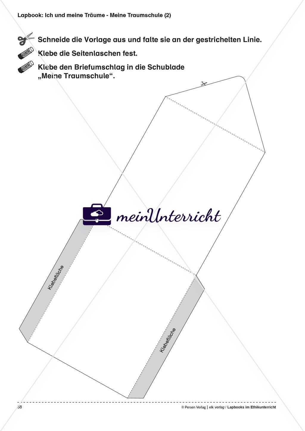 Lapbook: Ich und meine Träume Preview 6