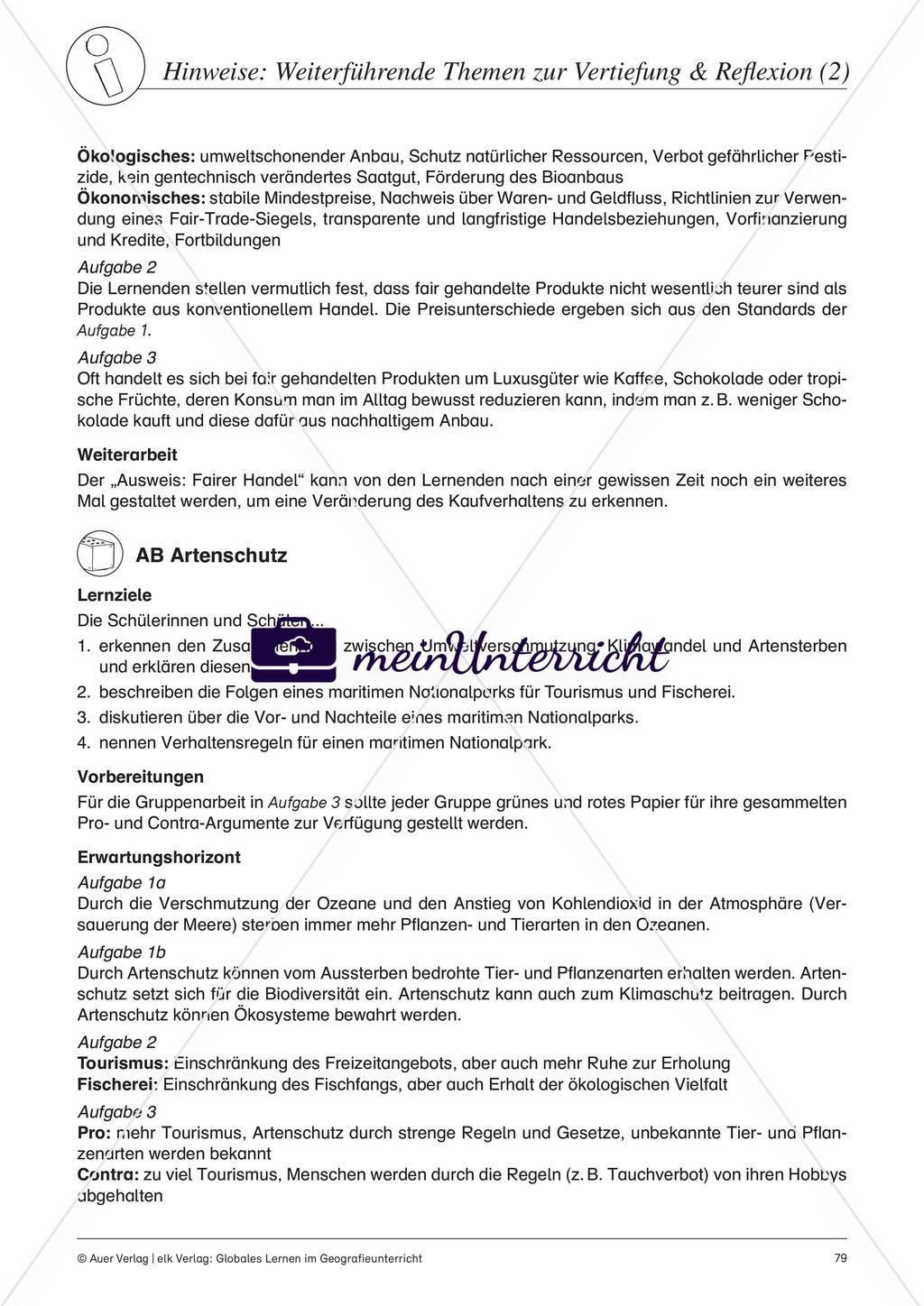 Weiterführende Themen zur Vertiefung & Reflexion Preview 2