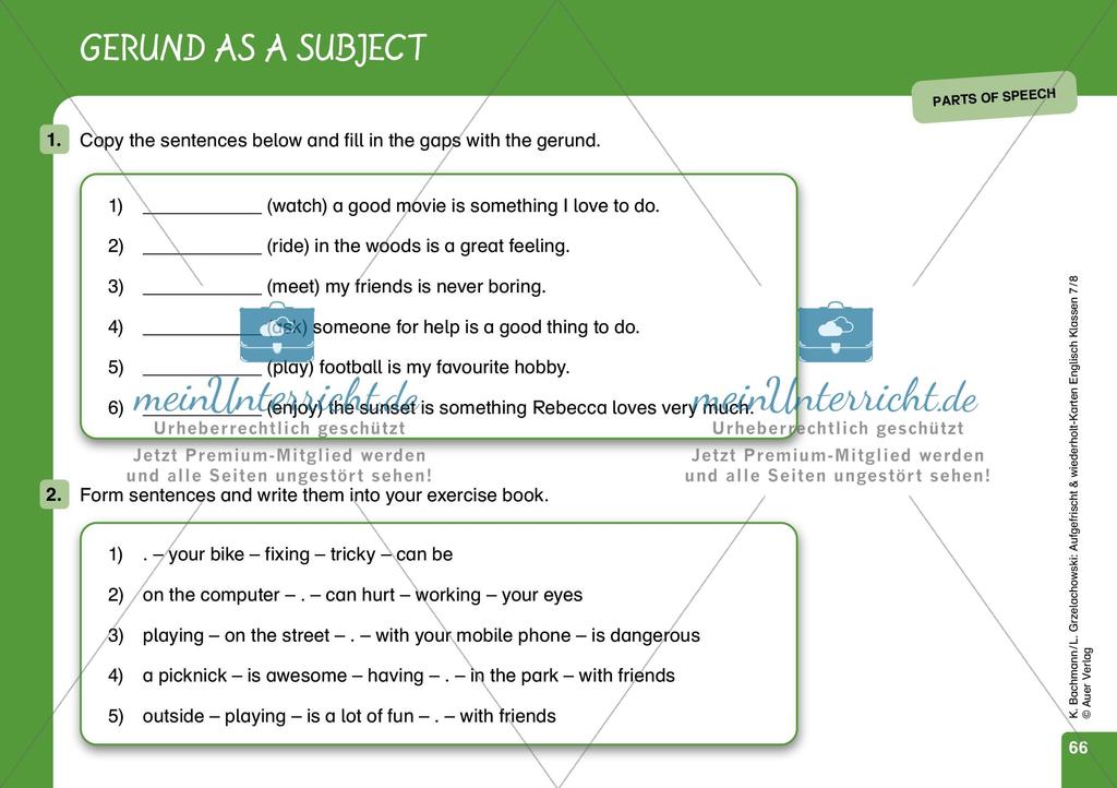Parts of Speech - Teil 4 Preview 2