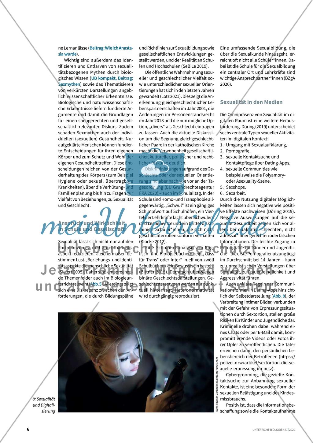 Sexualbildung im Biologieunterricht Preview 5