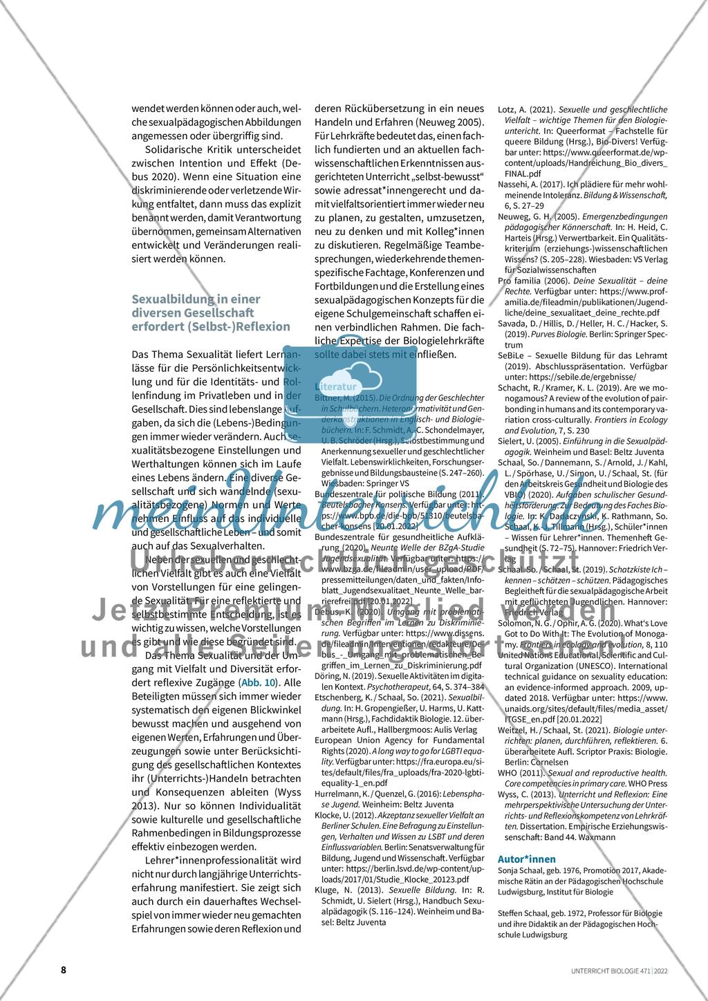 Sexualbildung im Biologieunterricht Preview 7