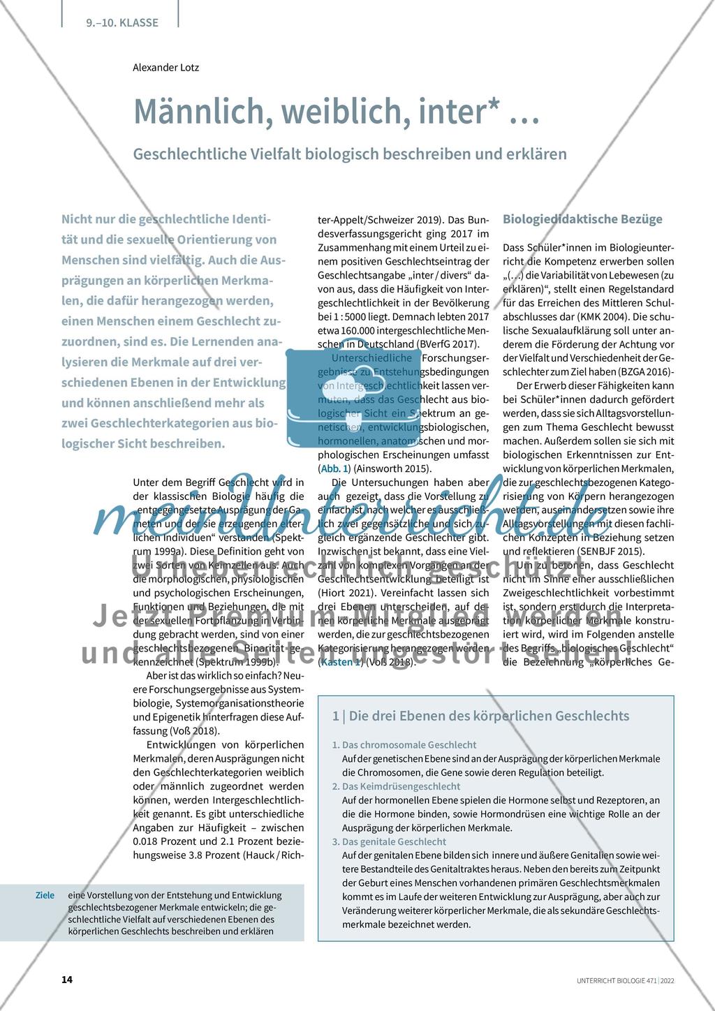 Männlich, weiblich, inter* ... Preview 1