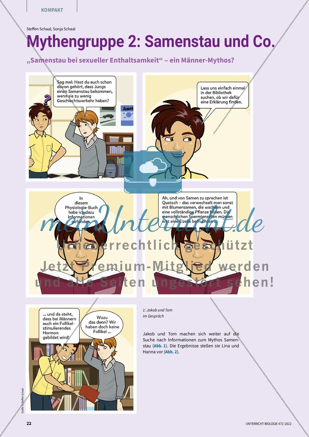 Mythengruppe 2: Samenstau und Co. Preview 1