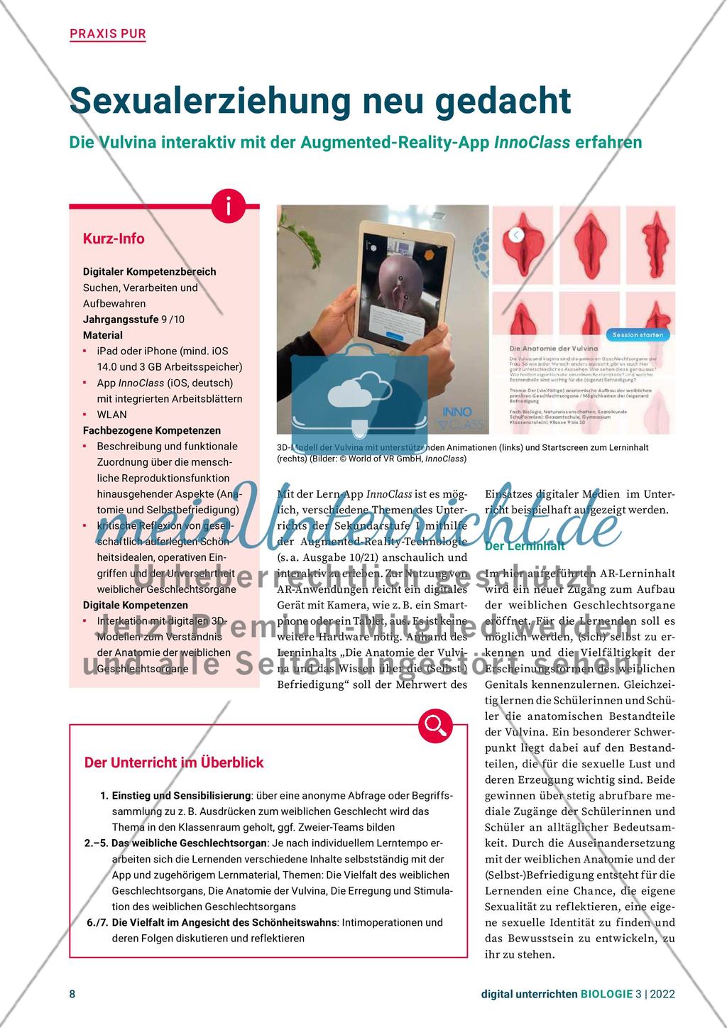 Digital unterrichten – Biologie Nr. 3 Preview 8