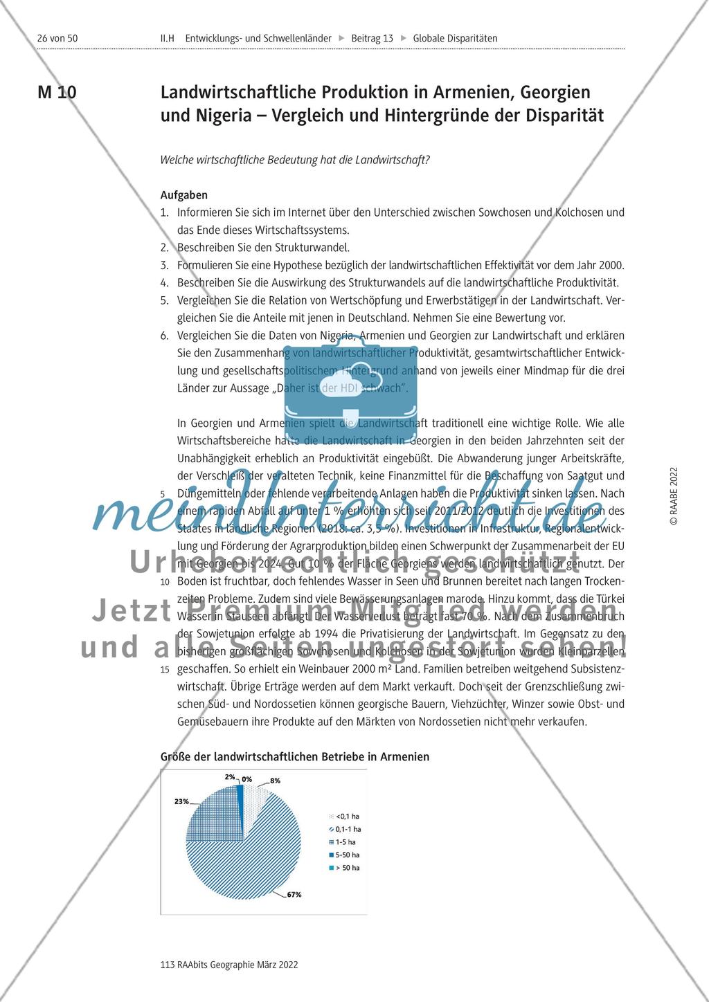 Globale Disparitäten - M10-M13 Preview 1