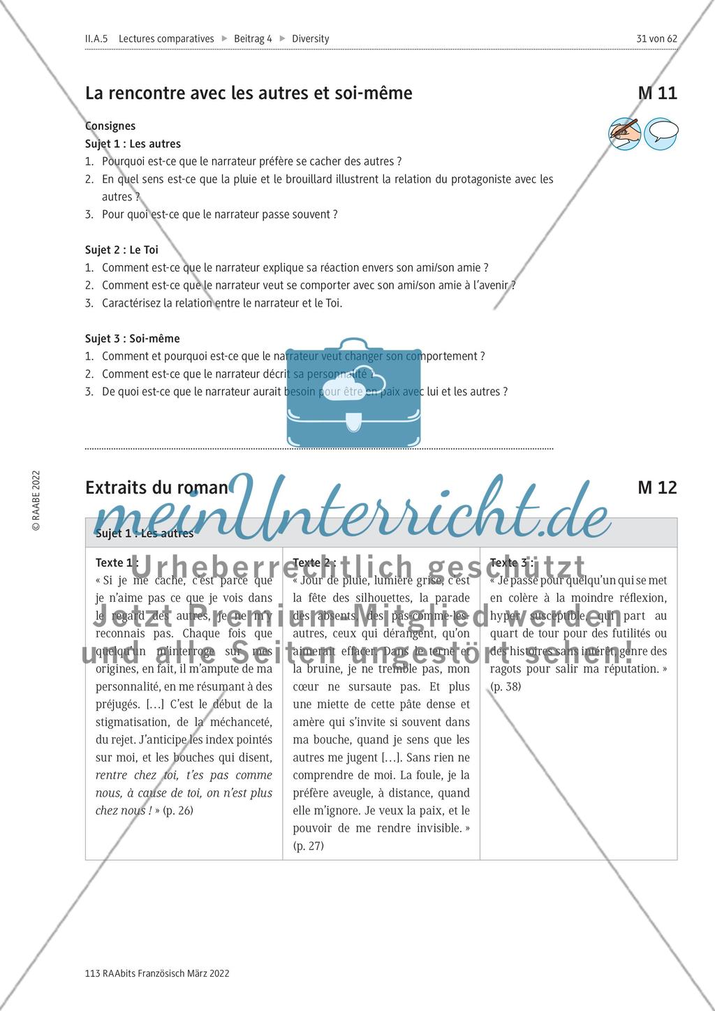À la rencontre de la diversité - M9-M15 Preview 2