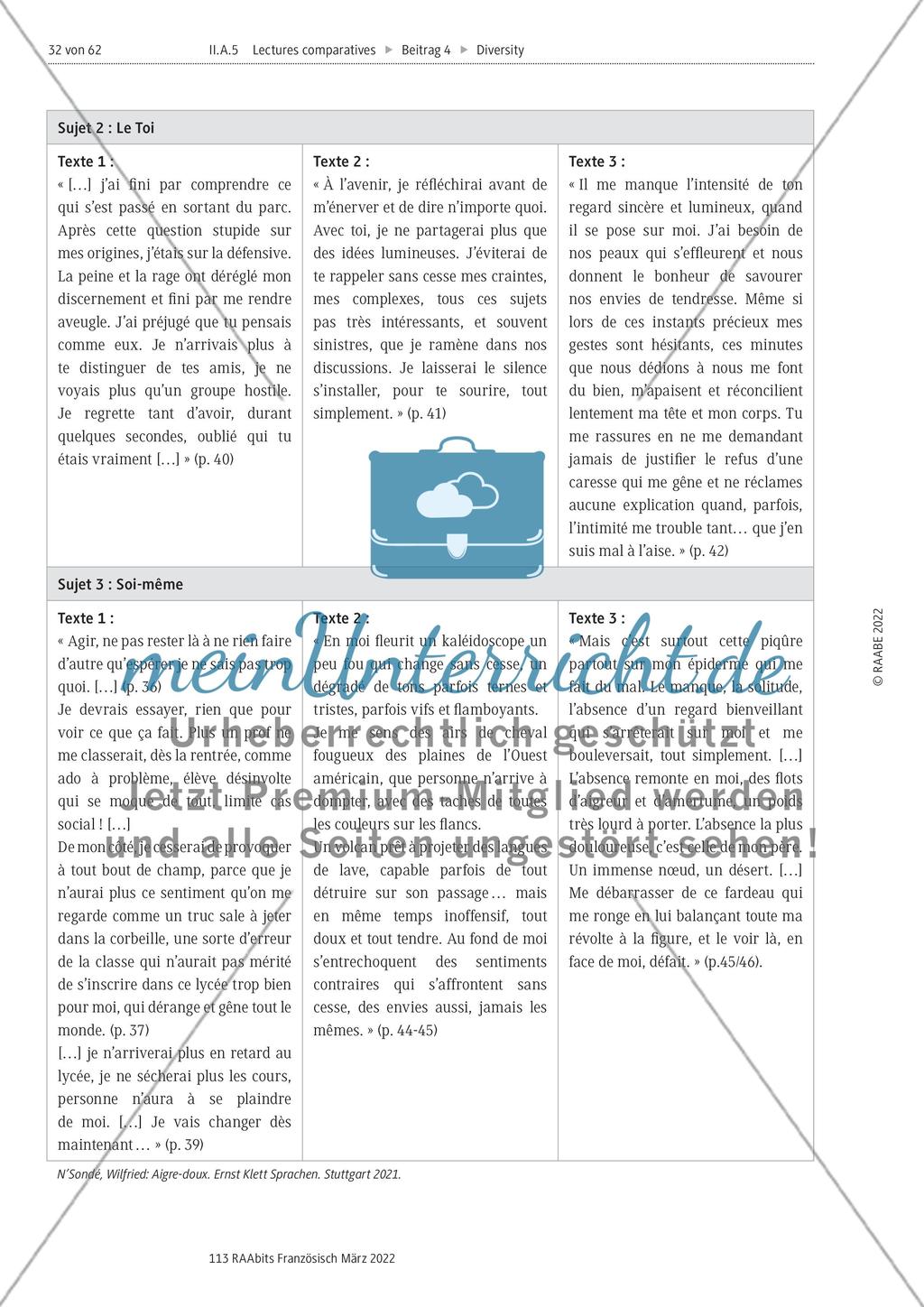À la rencontre de la diversité - M9-M15 Preview 3