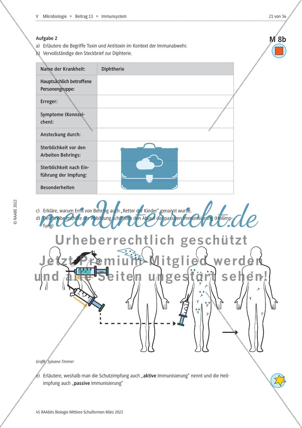 Das Immunsystem des Menschen - M8-M12 Preview 3