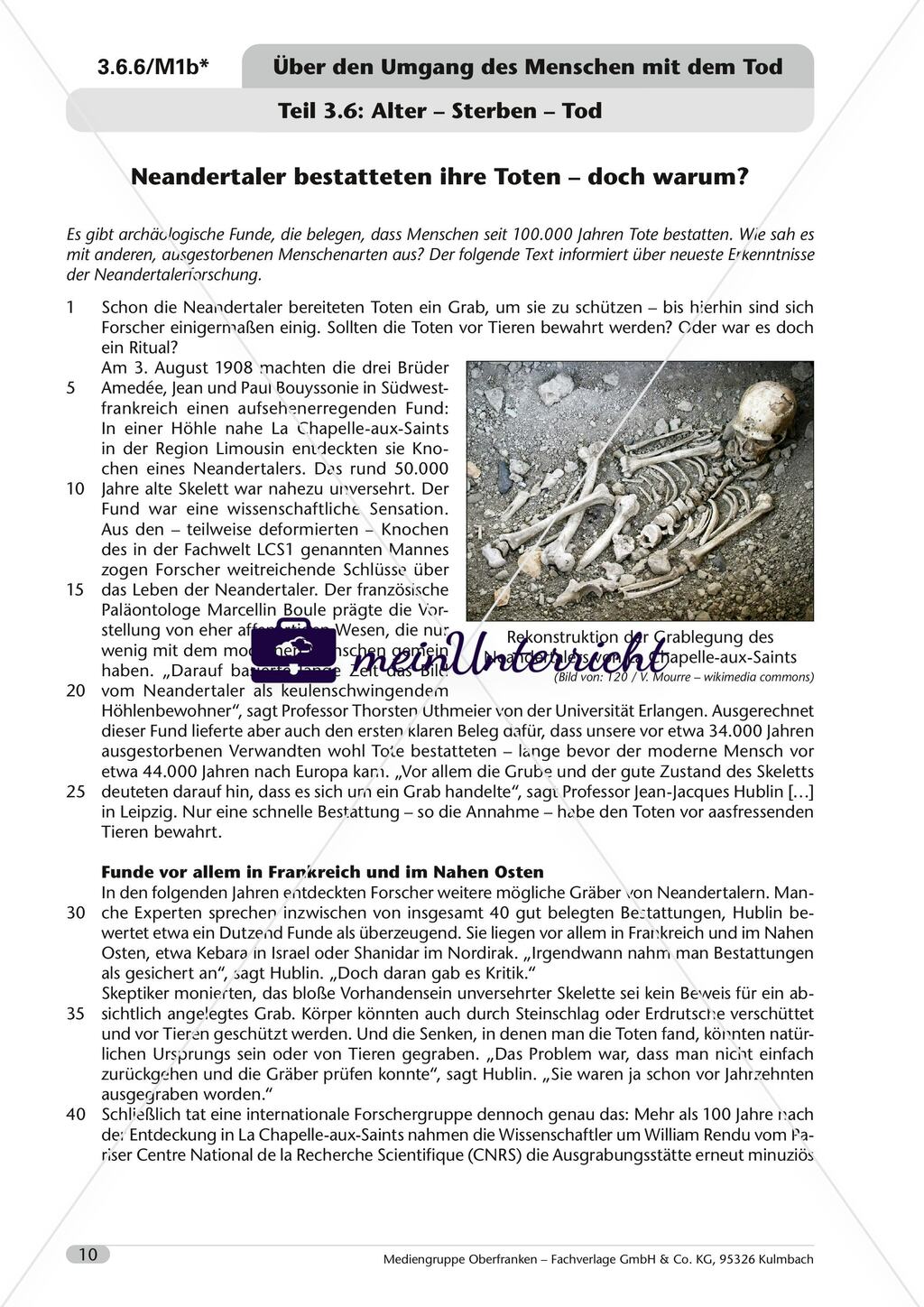 Über den Umgang des Menschen mit dem Tod Preview 11