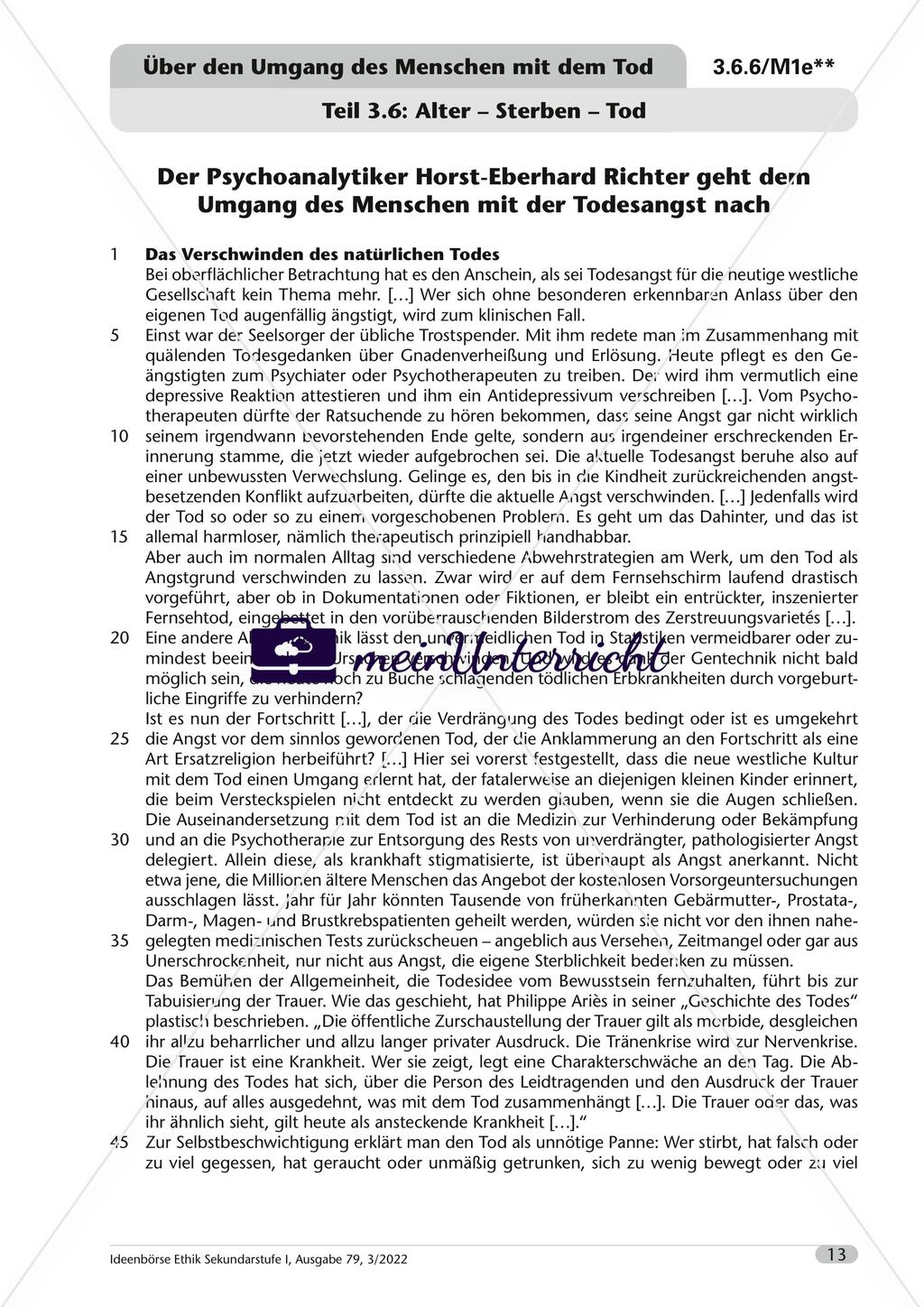 Über den Umgang des Menschen mit dem Tod Preview 14