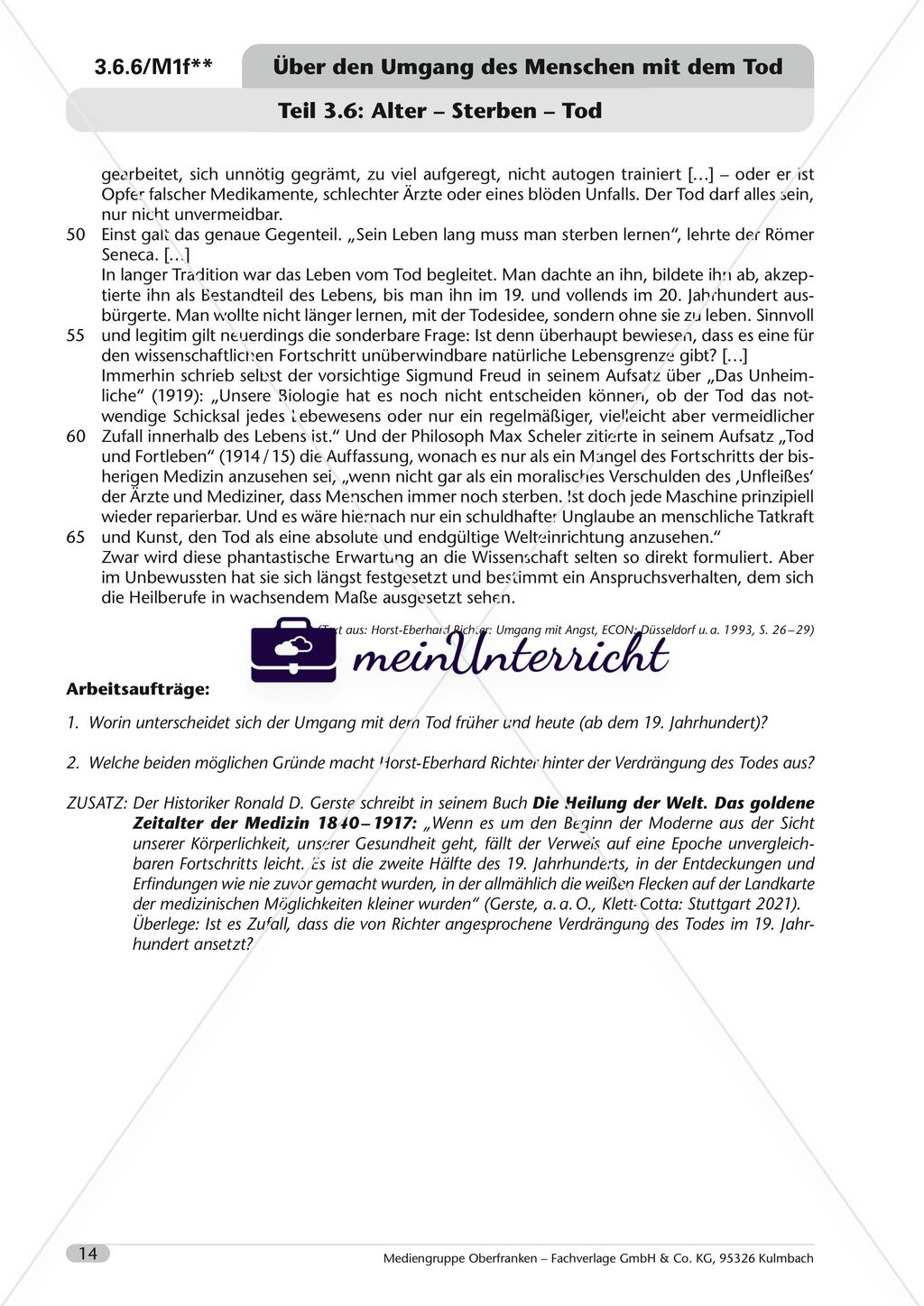 Über den Umgang des Menschen mit dem Tod Preview 15