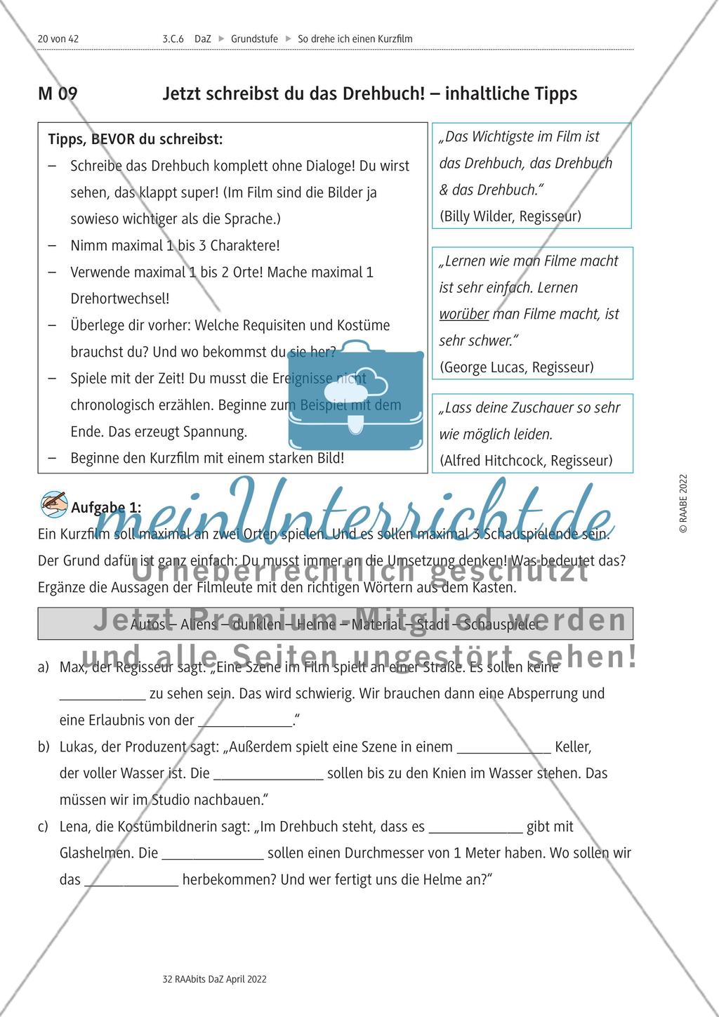 Wortschatz üben und anwenden Preview 10