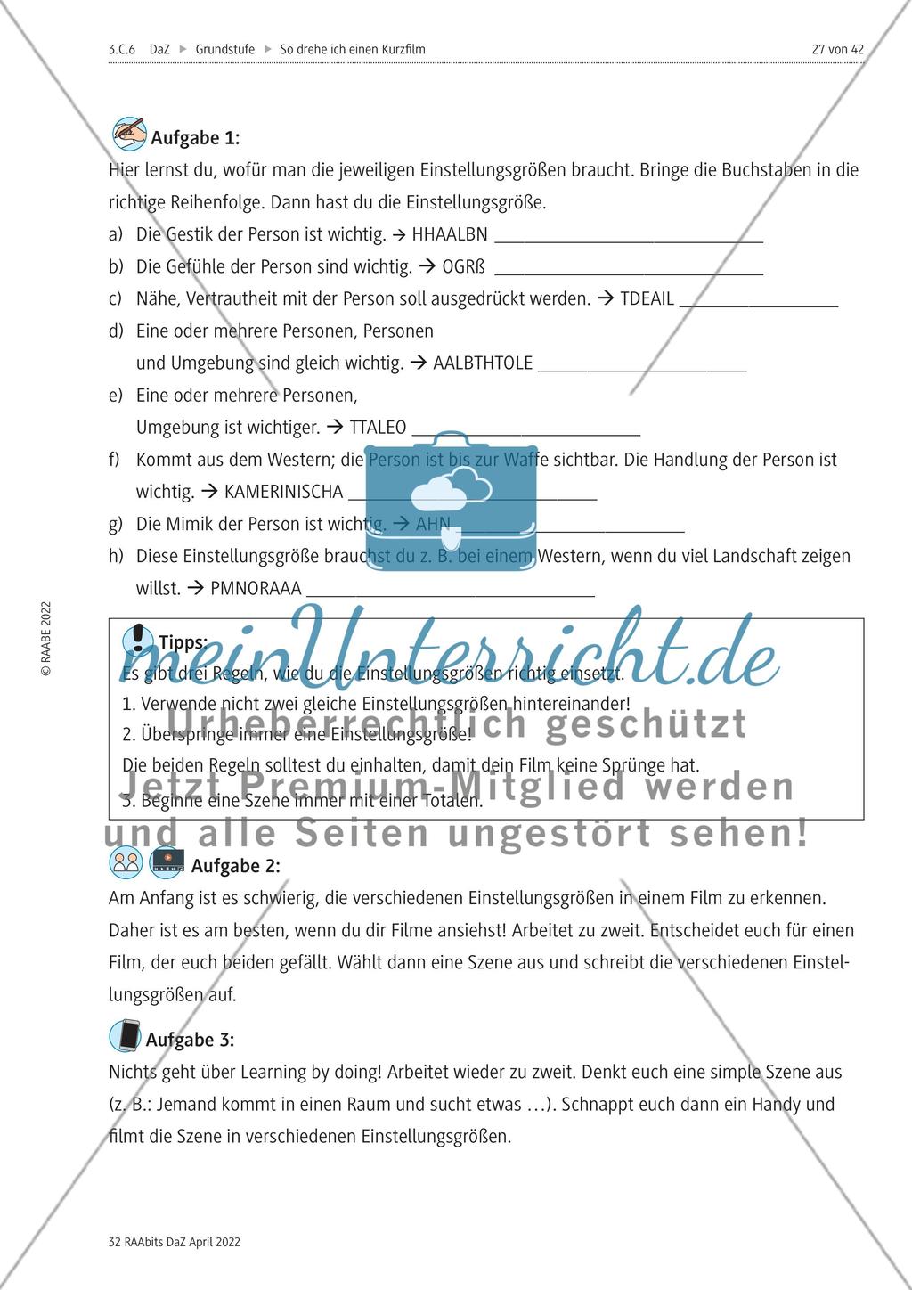 Wortschatz üben und anwenden Preview 17