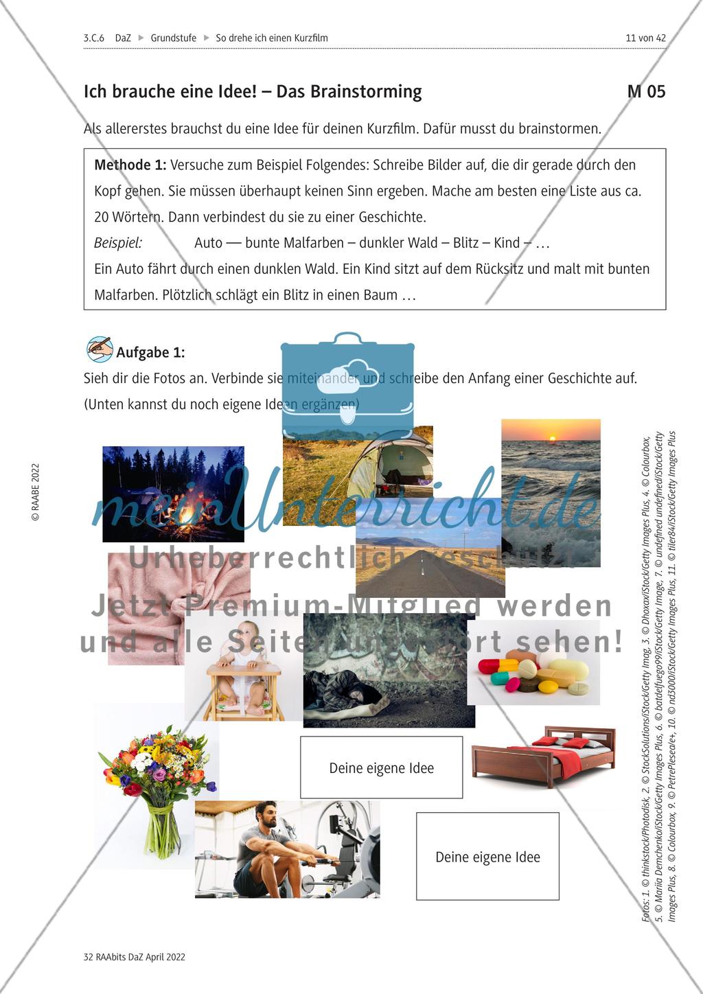 Wortschatz üben und anwenden Preview 1