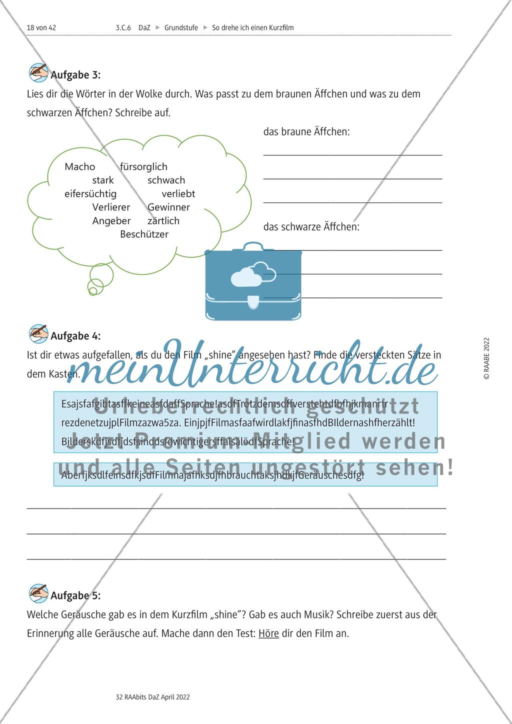 Wortschatz üben und anwenden Preview 8