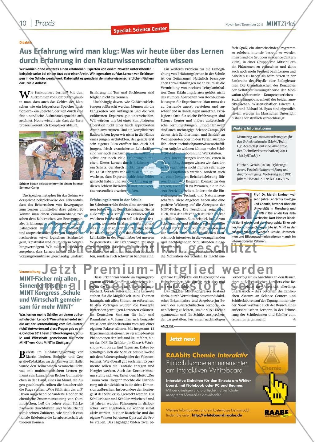 MINT Zirkel - Ausgabe 05, November/Dezember 2012 Preview 10