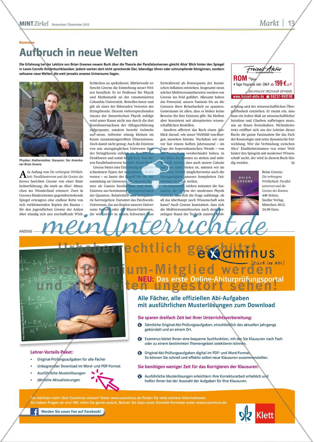MINT Zirkel - Ausgabe 05, November/Dezember 2012 Preview 13