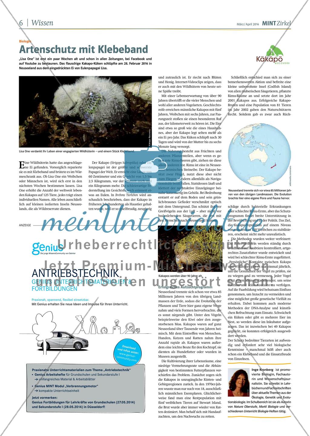 MINT Zirkel - Ausgabe 02, März/April 2014 Preview 6