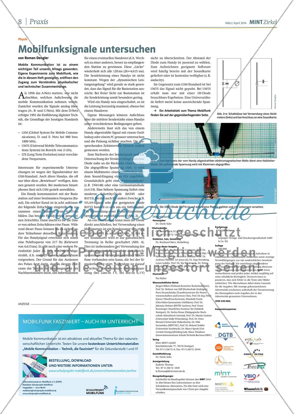 MINT Zirkel - Ausgabe 02, März/April 2014 Preview 8