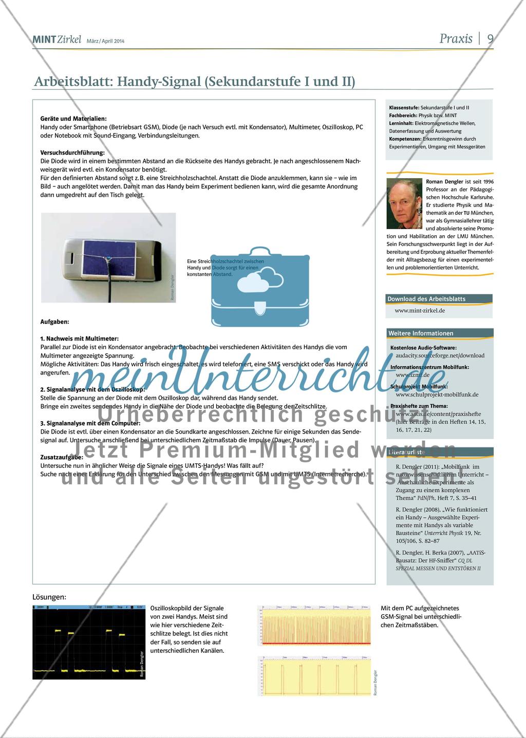 MINT Zirkel - Ausgabe 02, März/April 2014 Preview 9