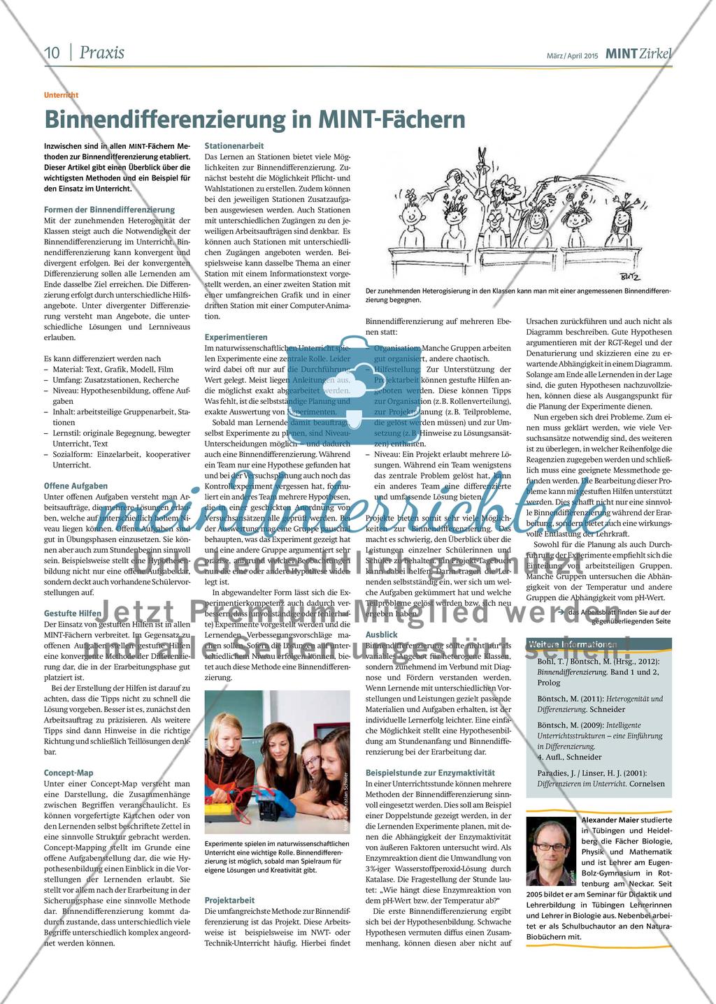 MINT Zirkel - Ausgabe 02, März/April 2015 Preview 10