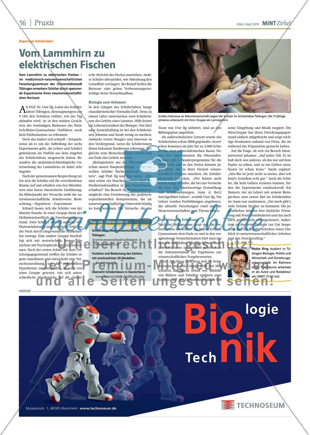 MINT Zirkel - Ausgabe 02, März/April 2015 Preview 16