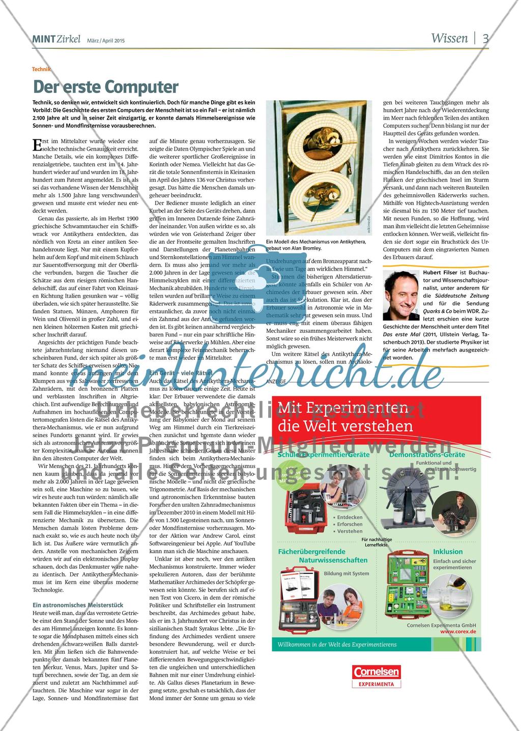 MINT Zirkel - Ausgabe 02, März/April 2015 Preview 3