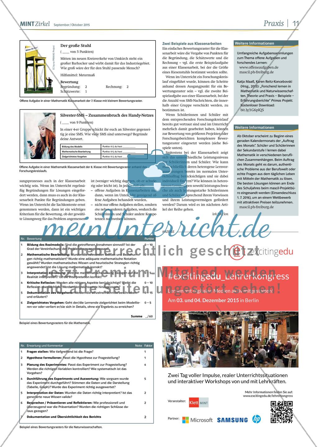 MINT Zirkel - Ausgabe 05, September/Oktober 2015 Preview 11