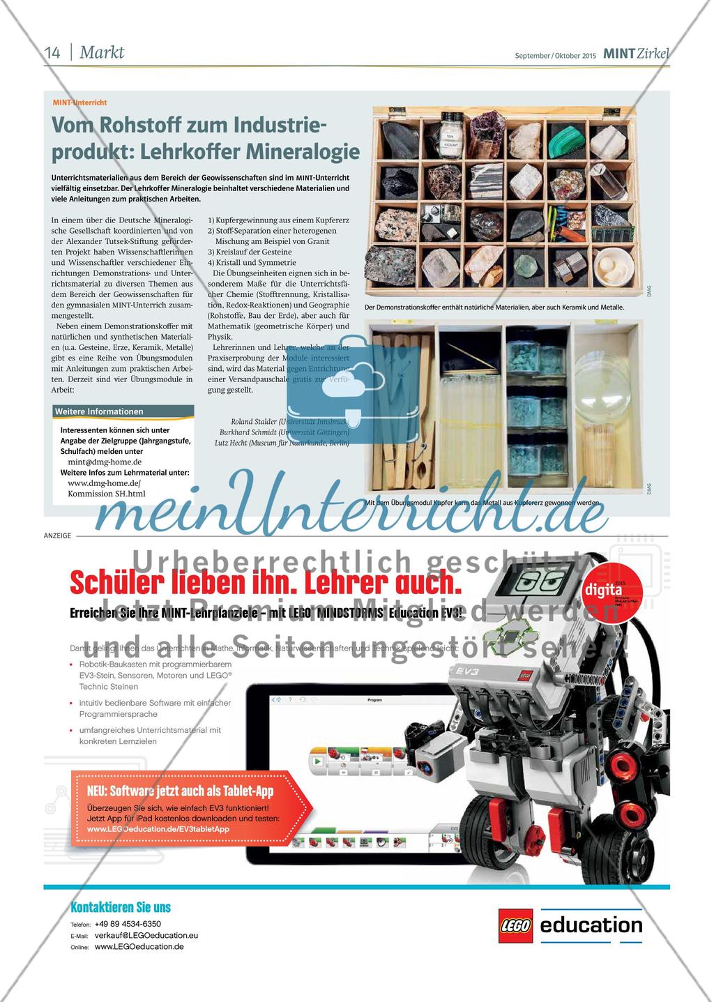 MINT Zirkel - Ausgabe 05, September/Oktober 2015 Preview 14
