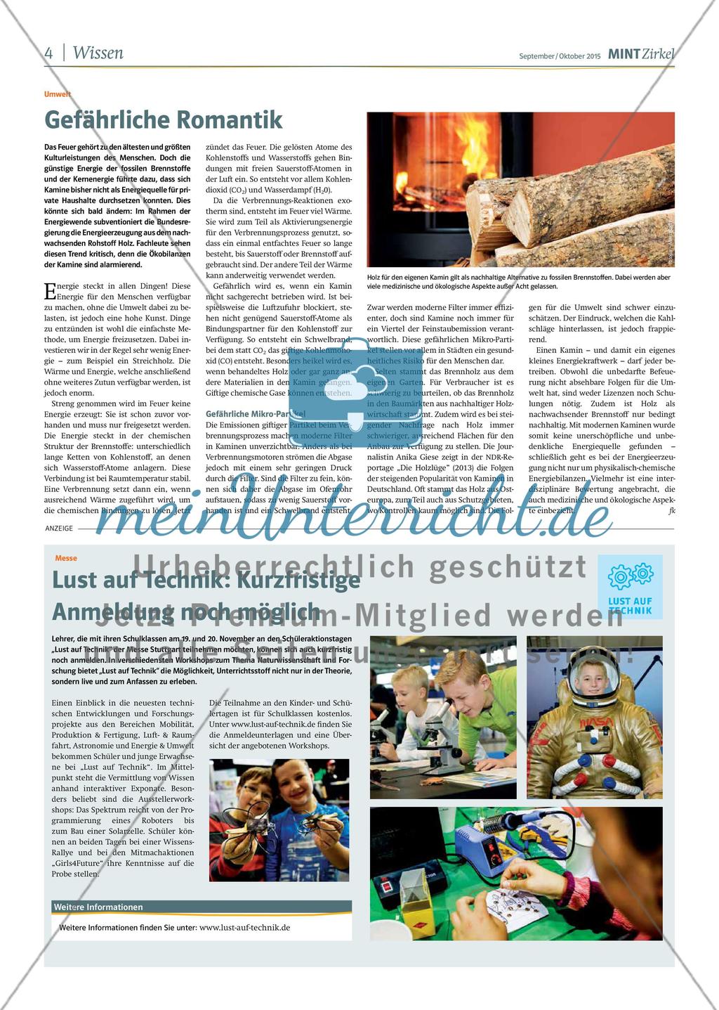 MINT Zirkel - Ausgabe 05, September/Oktober 2015 Preview 4