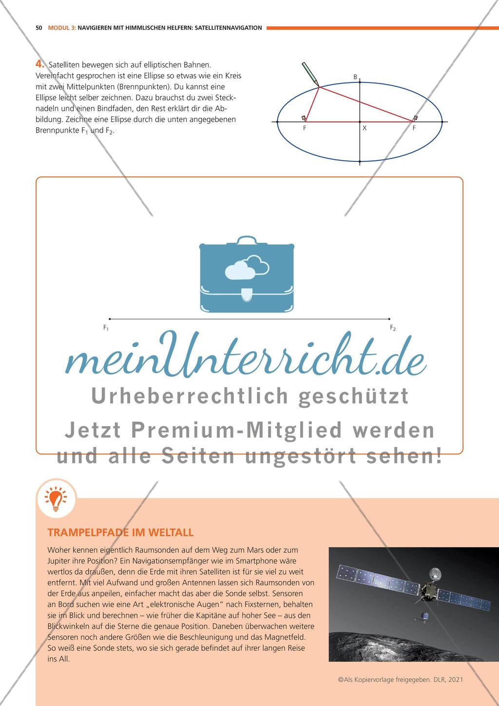 Modul 3: Navigieren mit himmlischen Helfern: Satellitennavigation Preview 10