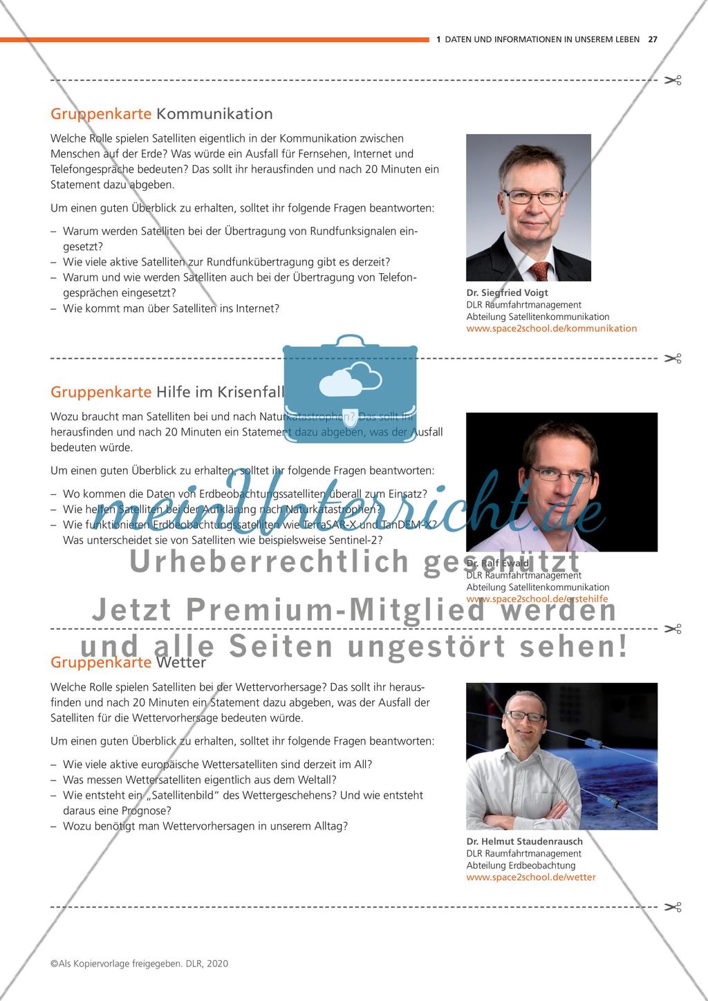 Modul 1: Ein Tag ohne Satelliten Preview 2