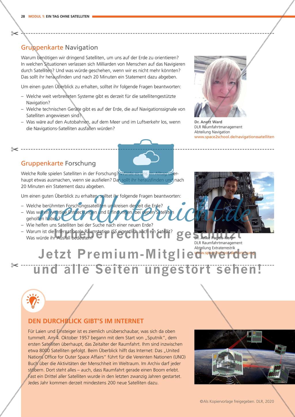Modul 1: Ein Tag ohne Satelliten Preview 3