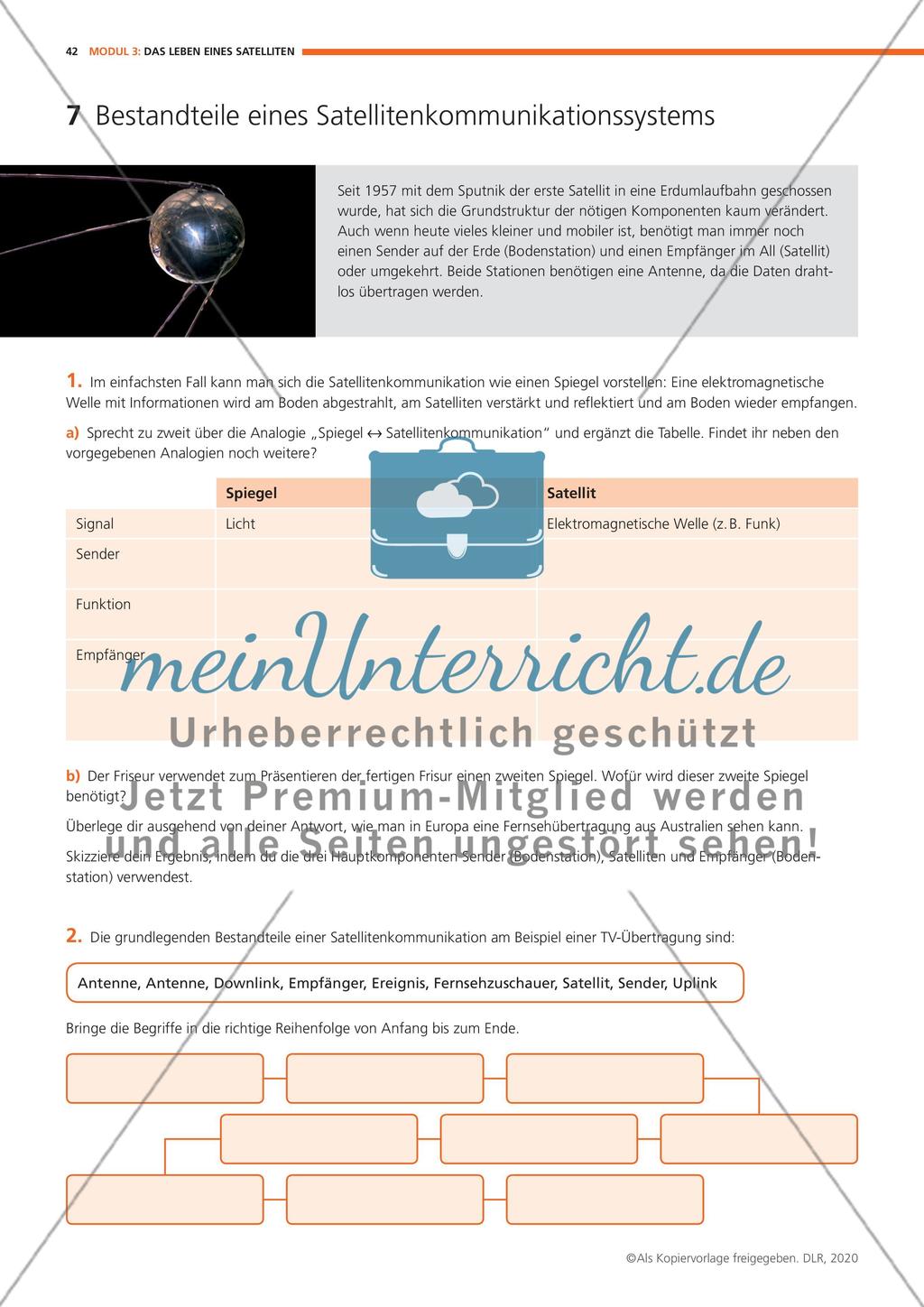 Modul 3: Das Leben eines Satelliten Preview 1