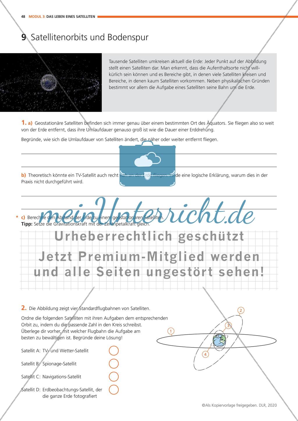 Modul 3: Das Leben eines Satelliten Preview 7