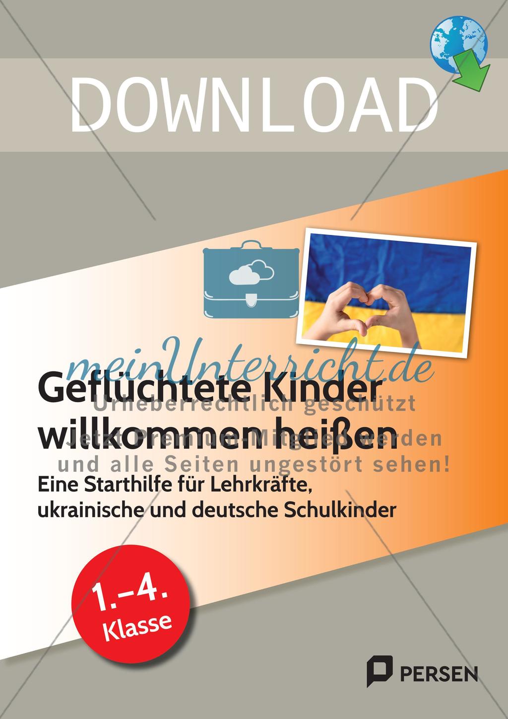 Geflüchtete Kinder willkommen heißen Preview 1