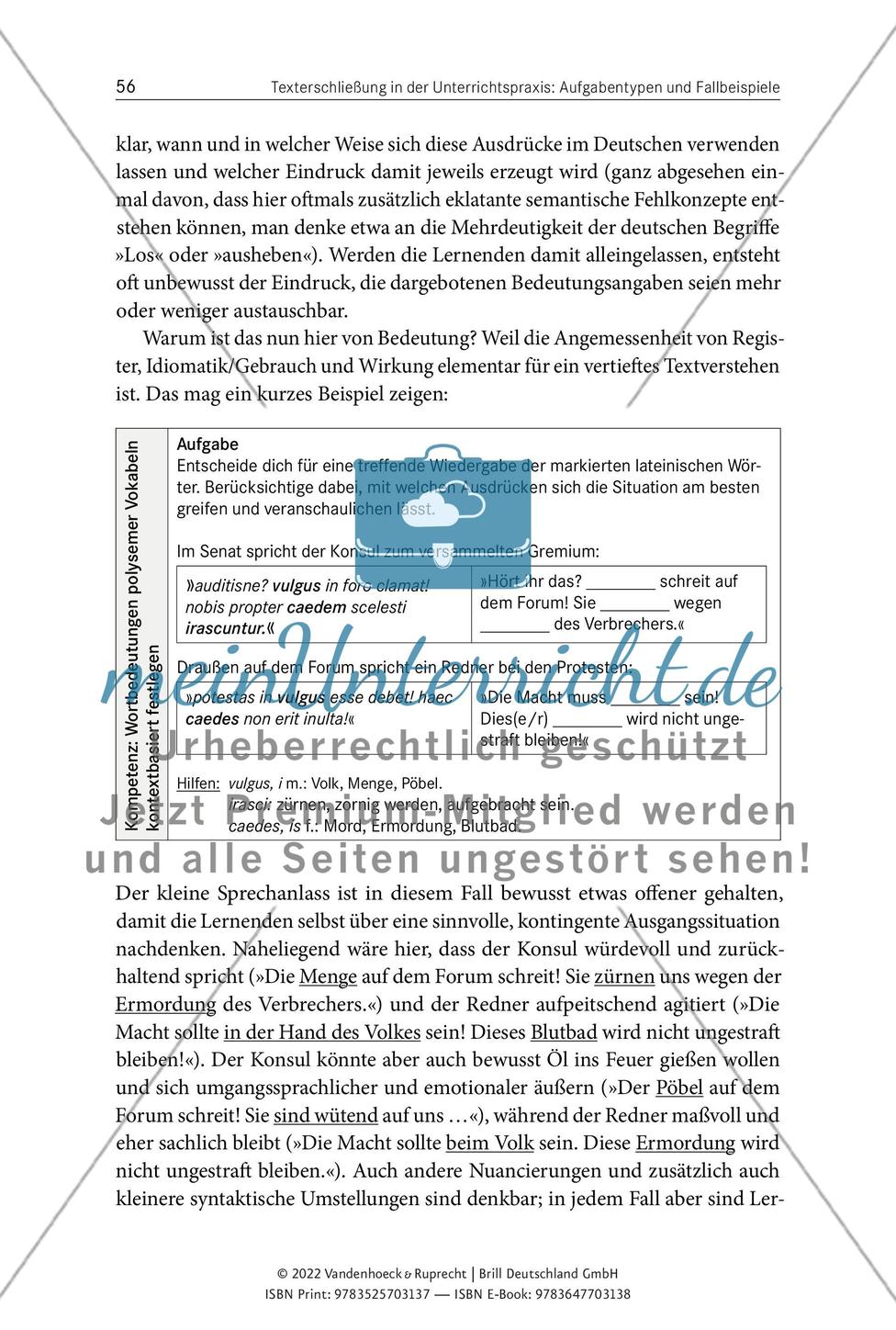 Texterschließung in der Unterrichtspraxis: Aufgabentypen und Fallbeispiele Preview 25