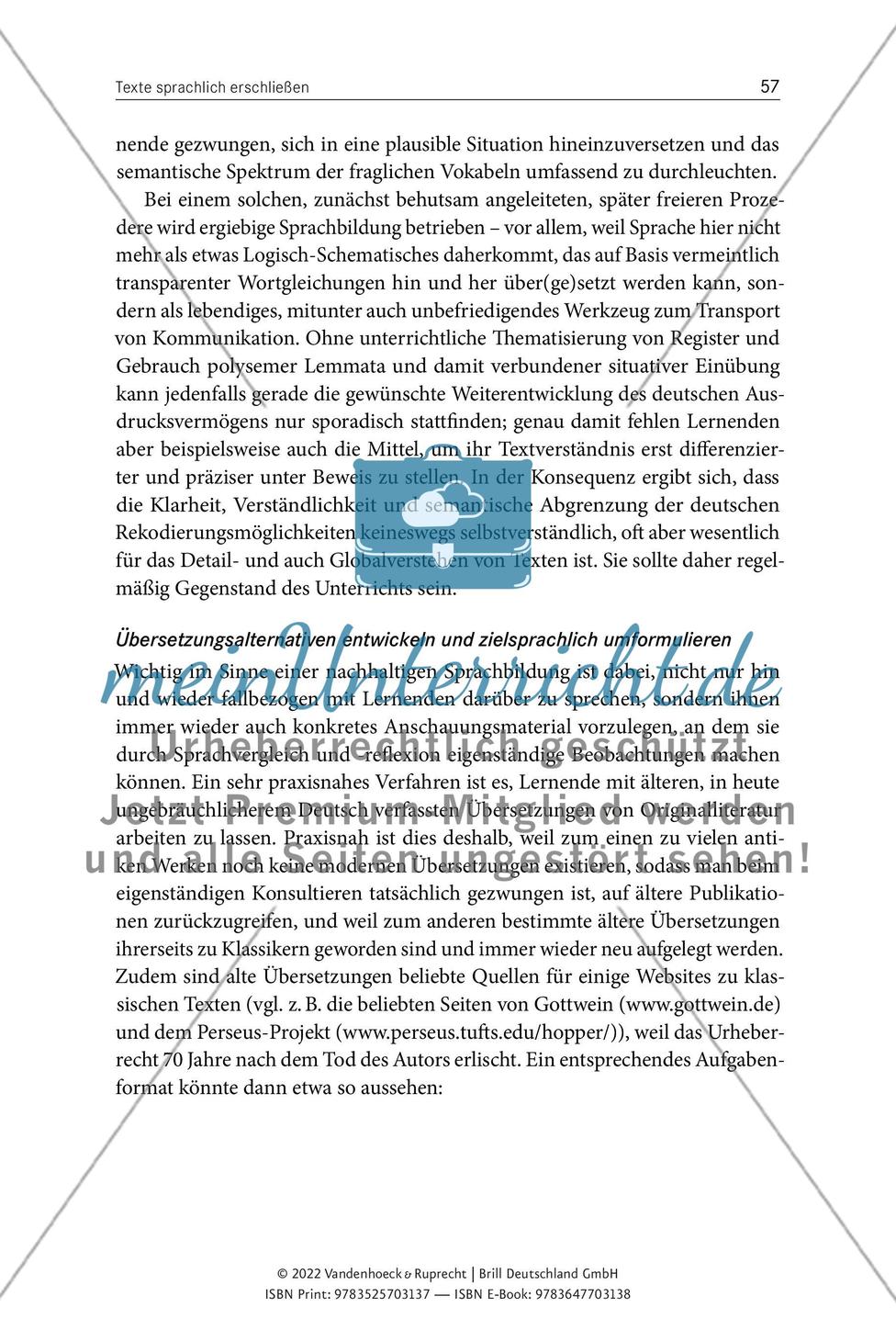 Texterschließung in der Unterrichtspraxis: Aufgabentypen und Fallbeispiele Preview 26