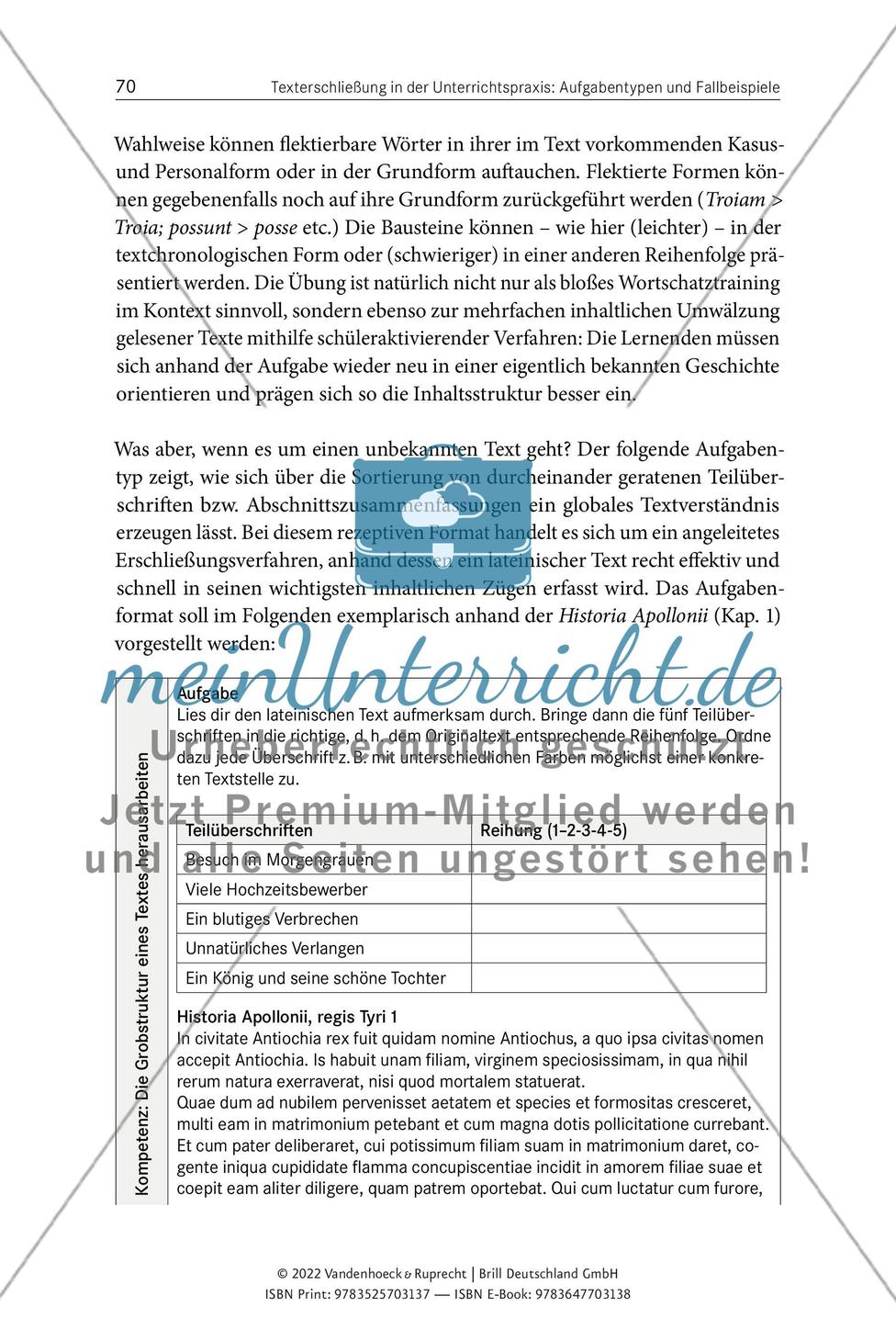 Texterschließung in der Unterrichtspraxis: Aufgabentypen und Fallbeispiele Preview 39