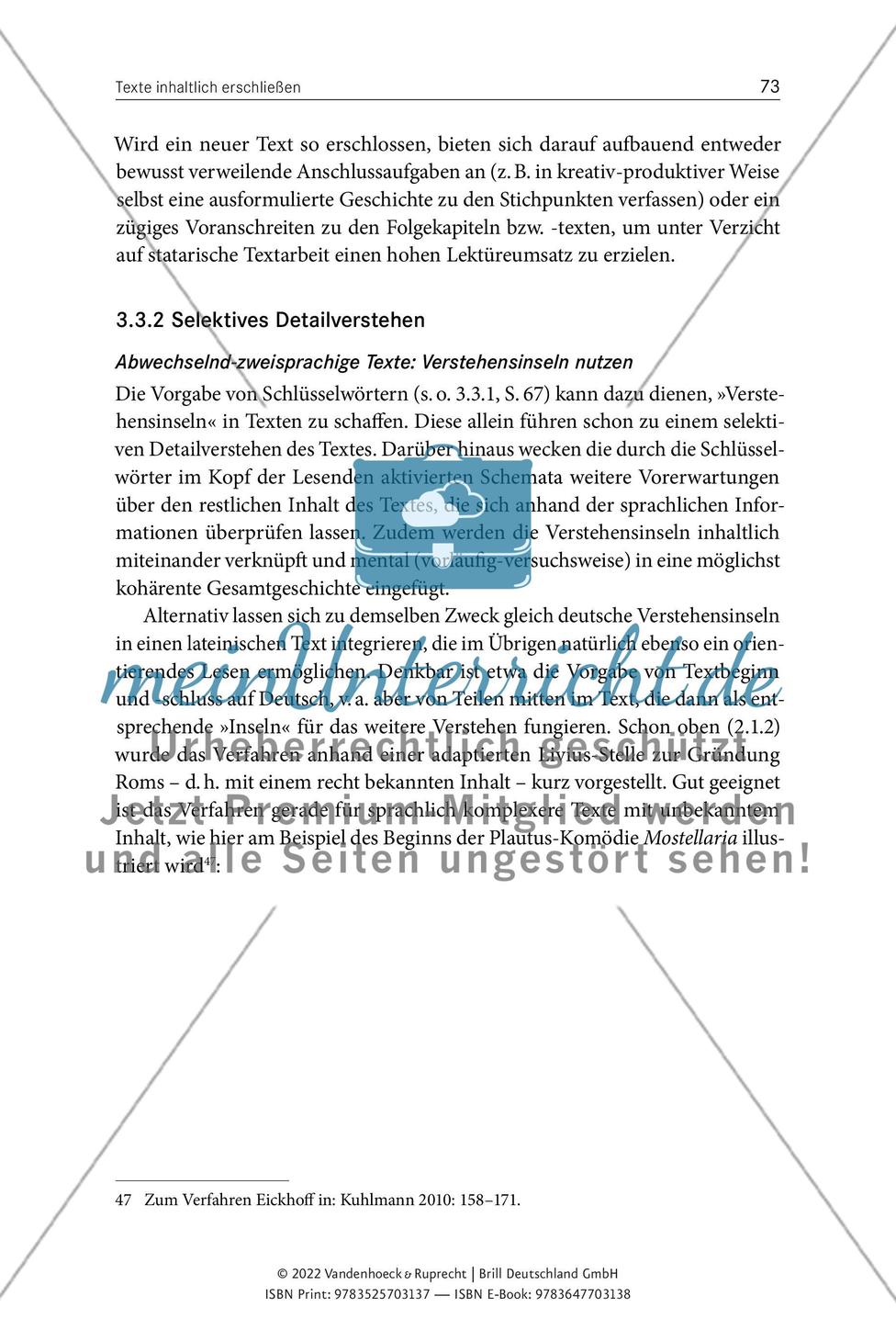 Texterschließung in der Unterrichtspraxis: Aufgabentypen und Fallbeispiele Preview 42