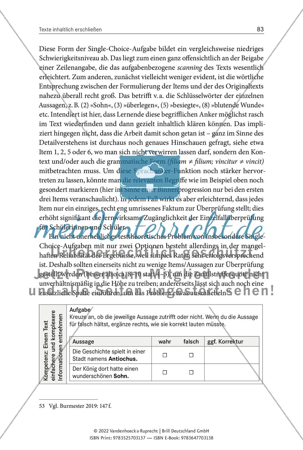 Texterschließung in der Unterrichtspraxis: Aufgabentypen und Fallbeispiele Preview 52