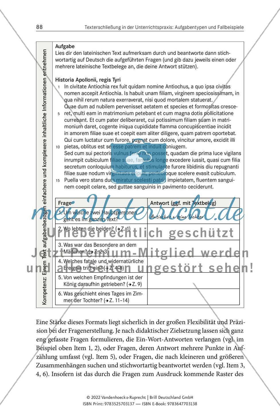 Texterschließung in der Unterrichtspraxis: Aufgabentypen und Fallbeispiele Preview 57
